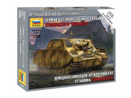 Snap Kit military 6244 - Sturmpanzer IV "Brummbär" (1:100)