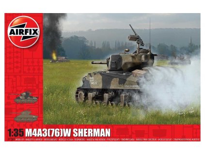 Classic Kit tank A1365 - M4A3(76)W SHERMAN (1:35)