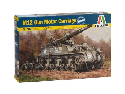 Model Kit tank 7076 - M12 Gun Motor Carriage (1:72)