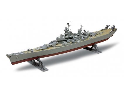 Plastic ModelKit MONOGRAM loď 0301 - USS Missouri Battleship (1:535)