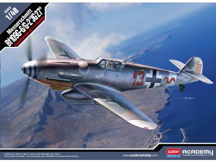 Model Kit letadlo 12321 - Messerschmitt Bf109G-6/G-2 "JG 27" (1:48)