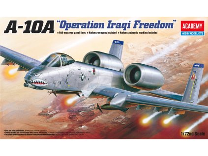 Model Kit letadlo 12402 - A-10A "OPERATION IRAQI FREECOM" (1:72)
