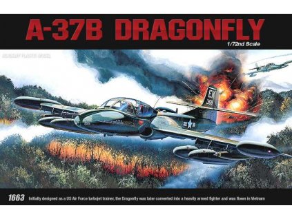Model Kit letadlo 12461 - A-37B (1:72)