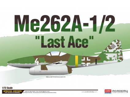 Model Kit letadlo 12542 - Me262A-1/2 "Last Ace" LE: (1:72)