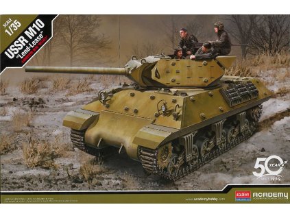 Model Kit tank 13521 - USSR M10 "Lend-Lease" (1:35)