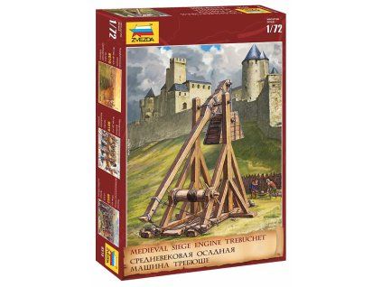 Wargames (AoB) katapult 8516 - Medieval Siege Engine Trebuchet (1:72)