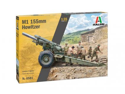 Model Kit military 6581 - M1 155mm Howitzer (1:35)