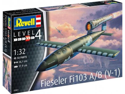 Plastic ModelKit raketa 03861 - Fieseler Fi103 A/B V-1 (1:32)