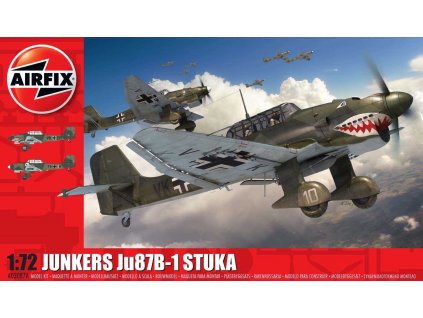 Classic Kit letadlo A03087A - Junkers Ju87 B-1 Stuka (1:72)