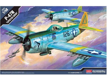 Model Kit letadlo 12281 - P-47N "EXPECTED GOOSE" (1:48)