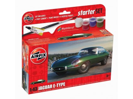 Starter Set auto A55009 - Jaguar E-Type (1:43)