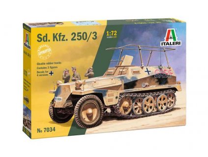 Model Kit military 7034 - Sd. Kfz. 250/3 (1:72)