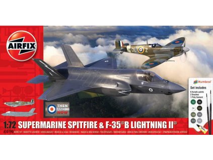 Gift Set letadlo A50190 - 'Then and Now' Spitfire Mk.Vc & F-35B Lightning II (1:72)