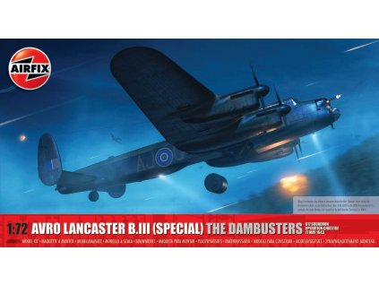 Classic Kit letadlo A09007A - Avro Lancaster B.III (SPECIAL) 'THE DAMBUSTERS' (1:72)