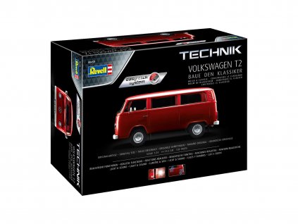 Plastic ModelKit TECHNIK auto 00459 - Volkswagen T2 (Easy-Click System) (1:24)