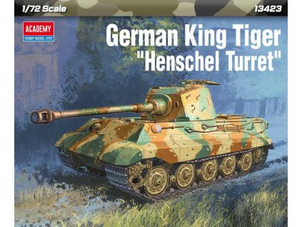Model Kit tank 13423 - German King Tiger "Henschel Turret" (1:72)