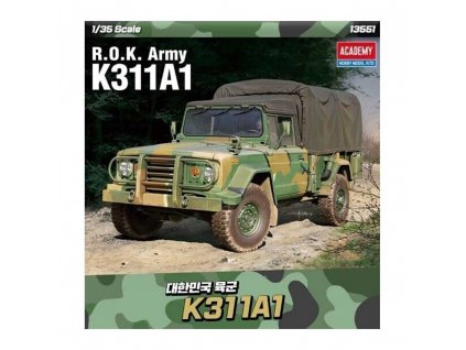 Model Kit military 13551 - R.O.K. Army K311A1 (1:35)