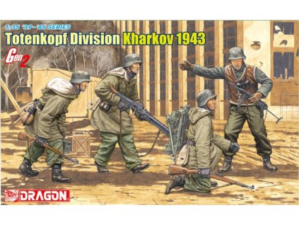 Model Kit figurky 6385 - Totenkopf Division (Kharkov 1943) (1:35)