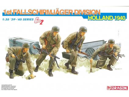 Model Kit figurky 6276 - 1st FALLSCHIRMJÄGER DIVISION (HOLLAND 1940) (GEN2) (1:35)