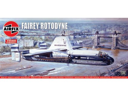 Classic Kit VINTAGE vrtulník A04002V - Fairey Rotodyne (1:72)