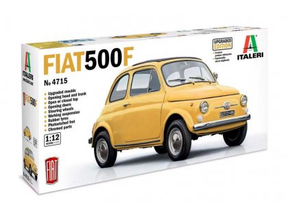 Model Kit auto 4715 - FIAT 500 F 1968 upgraded edition (1:12)