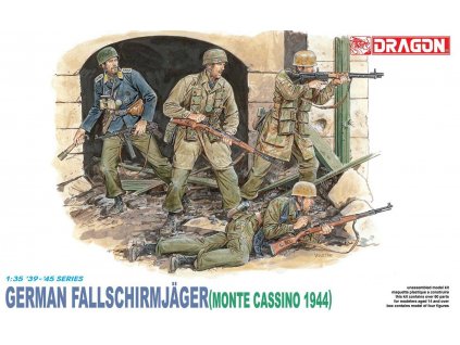Model Kit figurky 6005 - FALLSCHIRMJAGER MONTE CASSINO 1944 (1:35)