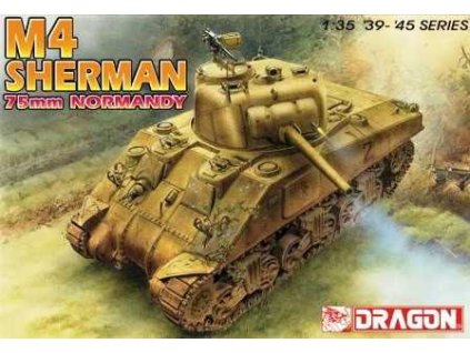 Model Kit tank 6511 - M4 SHERMAN 75mm NORMANDY (1:35)