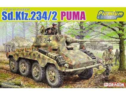 Model Kit military 6943 - Sd.Kfz.234/2 PUMA (PREMIUM) (1:35)