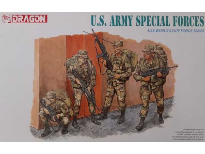 Model Kit figurky 3024 - US ARMY SPECIAL FORCES (1:35)