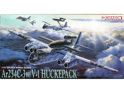 Model Kit letadlo 5011 - AR 234C-3w/V-1 HUCKEPACK (1:72)