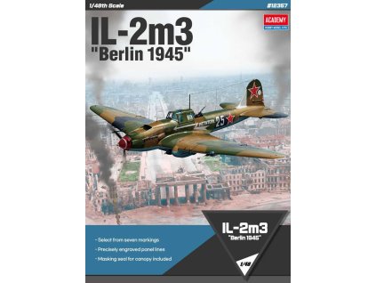 Model Kit letadlo 12357 - IL-2m3 "Berlin 1945" (1:48)