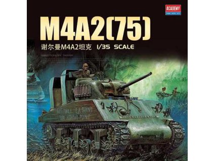 Model Kit tank 13562 - USMC M4A2 (75) "Pacific theater" (1:35)