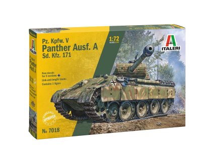 Model Kit military 7018 - Sd.Kfz. 171 Pz.Kpfw. V Panther Ausf. A (1:72)