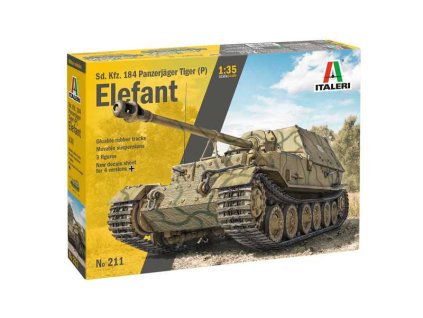 Model Kit military 0211 - Sd.Kfz.184 PanzerJaeger Elefant (1:35)