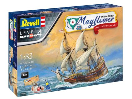 Revell Mayflover 1:83, HiSModel - kit 01