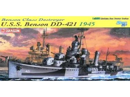 Model Kit loď 1032 - U.S.S Benson DD (1:350)