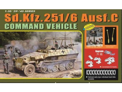 Model Kit military 6442 - Sd.Kfz.251/6 Ausf.C COMMAND VEHICLE (1:35)