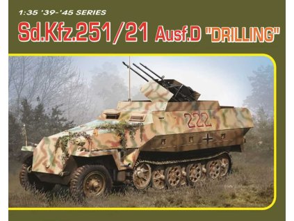 Model Kit military 6862 - Sd.Kfz.251/21 Ausf.D DRILLING (1:35)