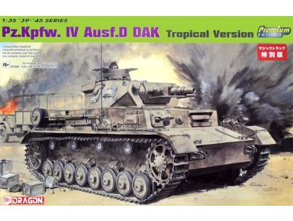 Model Kit tank 6976 - Pz.Kpfw.IV Ausf.D DAK (PREMIUM) (1:35)