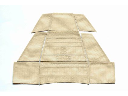 Victory 1:200 cross section, HiSModel - set of sails 01
