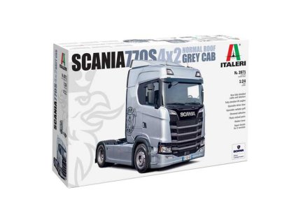 Model Kit truck 3971 - Scania S770 4x2 Normal Roof "Grey Cab" (1:24)