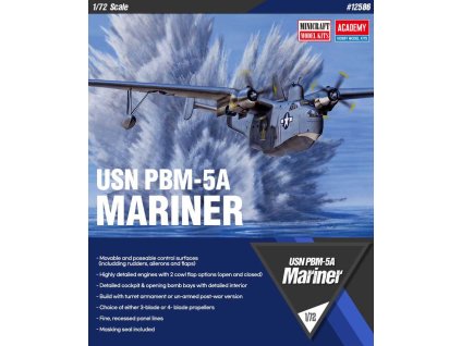 Model Kit letadlo 12586 - USN PBM-5A MARINER (1:72)