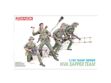 Model Kit figurky 3308 - NVA SAPPER TEAM (1:35)