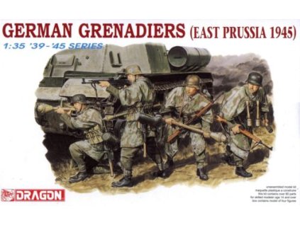 Model Kit figurky 6057 - GERMAN GRENADIERS (EAST PRUSSIA 1945) (1:35)