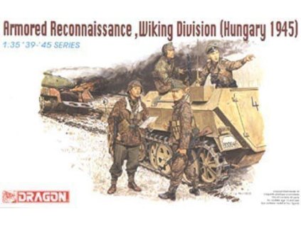Model Kit figurky 6131 - ARMORED RECONNAISSANCE, WIKING DIVISION (HUNGARY 1945) (1:35)