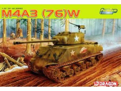 Model Kit tank 6325 - SHERMAN M4A3(76)W (PREMIUM) (1:35)