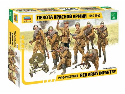 Model Kit figurky 3526 - Red Army Infantry (1940-42) (1:35)