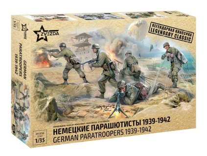 Model Kit figurky 3628 German Paratroops WWII 1 35 a63855566 10374