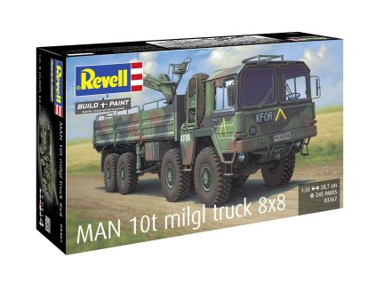 Plastic ModelKit military 03367 MAN 10t milgl 8x8 Truck 1 35 a153705533 10374
