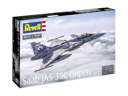 Plastic ModelKit letadlo 03776 Saab JAS 39C Gripen 1 72 a153705605 10374